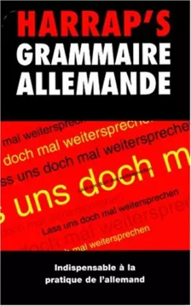 Couverture du produit · Harrap's Grammaire allemande