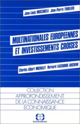 Couverture du produit · Multinationales européennes et investissements croisés