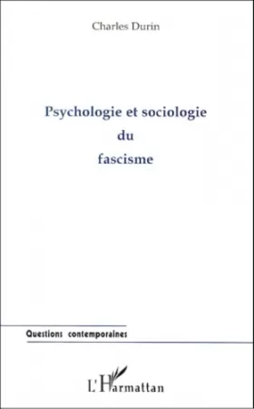 Couverture du produit · Psychologie et sociologie du fascisme