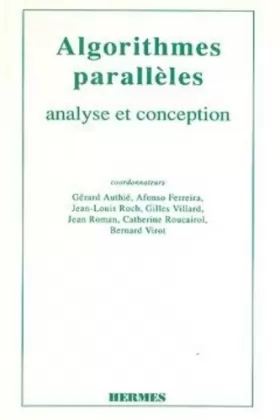 Couverture du produit · Algorithmes parallèles : Analyse et conception