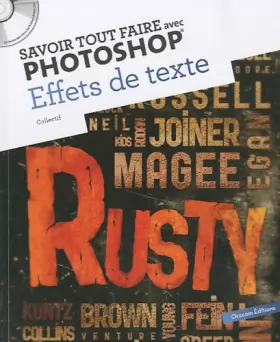 Couverture du produit · Savoir tout faire avec Photoshop : Effets de texte (1CD)