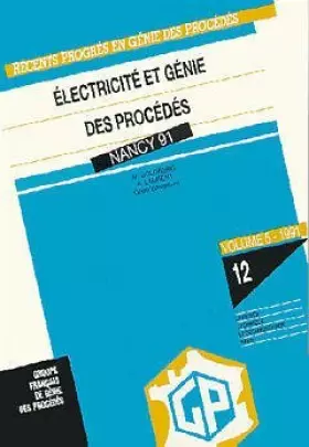 Couverture du produit · Électricité et génie des procédés