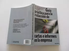 Couverture du produit · Guia practica para la redaccion decartas e informes en la empresa