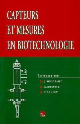 Couverture du produit · Capteurs et mesures en biotechnologie