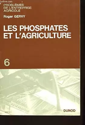 Couverture du produit · Les Phosphates et l'Agriculture
