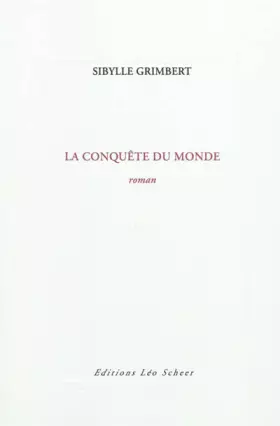 Couverture du produit · La conquête du monde