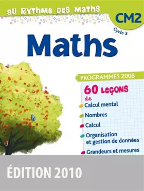 Couverture du produit · Au rythme des maths CM2 • Manuel de l'élève
