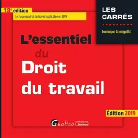Couverture du produit · L'essentiel du droit du travail