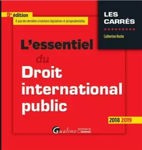 Couverture du produit · L'essentiel du droit international public