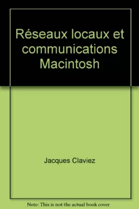 Couverture du produit · Réseaux locaux et communications Macintosh