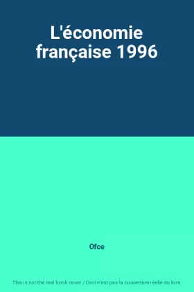 Couverture du produit · L'économie française 1996