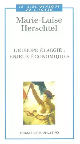 Couverture du produit · L'Europe élargie : Enjeux économiques
