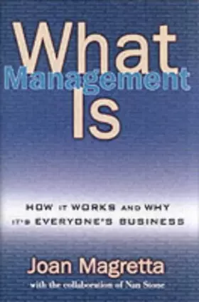 Couverture du produit · What Management Is: How it works and why it's everyone's business
