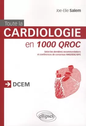 Couverture du produit · Toute la Cardiologie en 1000 QROC