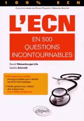 Couverture du produit · L'ECN en 500 Questions Incontournables 100% ECN