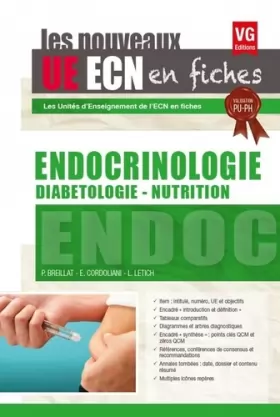 Couverture du produit · Endocrinologie - Diabétologie - Nutrition