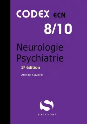 Couverture du produit · Neurologie psychiatrie: Codex ecn 8/10 (3e édition)