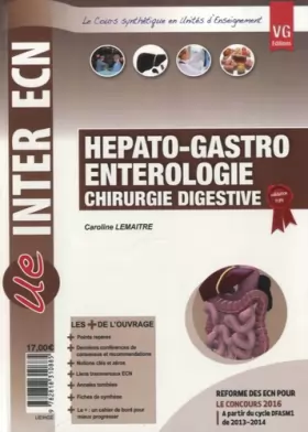 Couverture du produit · Hépato-gastroentérologie chirurgie digestive