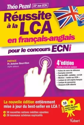 Couverture du produit · Réussite à la LCA en français-anglais pour le concours ECNi: En bonus : 10 vidéos de cours par Théo Pezel à consulter en ligne 