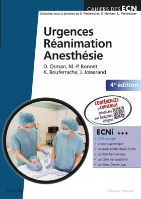 Urgences-Réanimation-Anesthésie - David Osman, Marie-Pierre Bonnet, Koceila Bouferrache et Julien Josserand