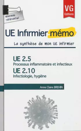 Couverture du produit · UE 2.5 Processus inflammatoire et infectieux, UE 2.10 Infectiologie, hygiène