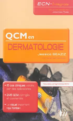 Couverture du produit · QCM en dermatologie