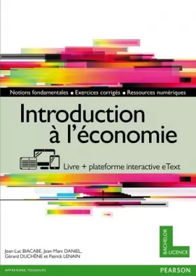 Couverture du produit · Introduction à l'économie (livre + version numérique enrichie)