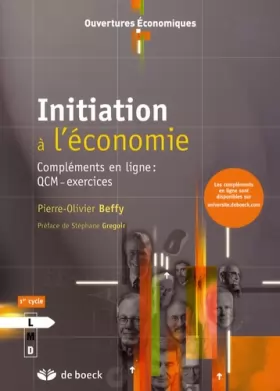 Couverture du produit · Initiation à l'économie : Compléments en ligne : QCM-exercices