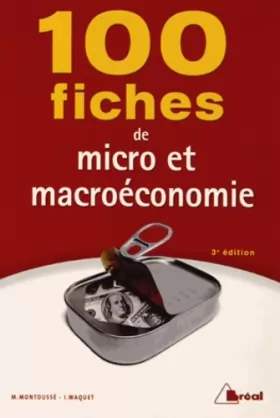 Couverture du produit · 100 fiches de micro et macroéconomie