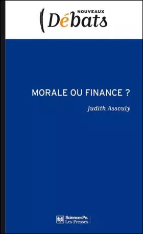 Couverture du produit · Morale ou finance