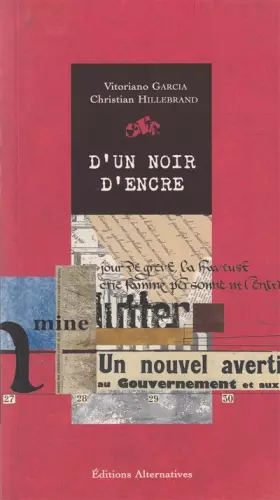 Couverture du produit · D'un noir d'encre