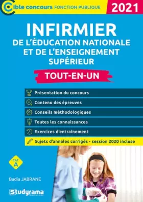 Couverture du produit · Infirmier de l'éducation nationale et de l'enseignement supérieur: 2021
