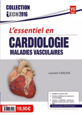 Couverture du produit · L'essentiel en cardiologie, maladies vasculaires