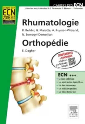 Couverture du produit · Rhumatologie, Orthopédie: Cahiers Ecn
