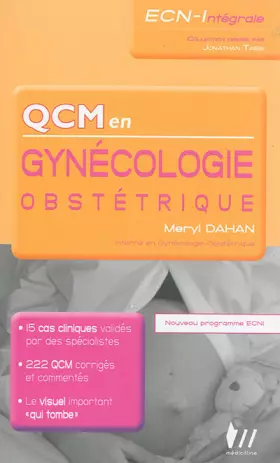 Couverture du produit · QCM en gynécologie-obstétrique