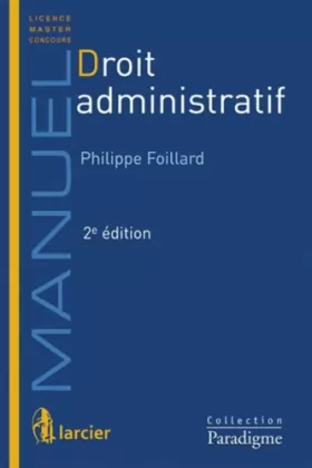 Couverture du produit · Droit administratif . 2e édition