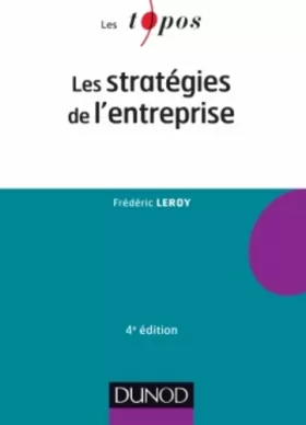 Couverture du produit · Les stratégies de l'entreprise - 4e édition