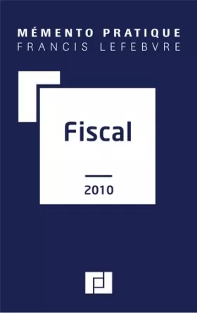Couverture du produit · Fiscal