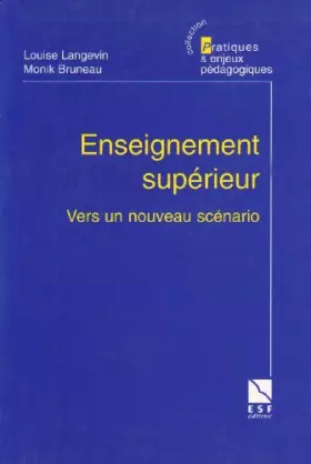 Couverture du produit · L'enseignement supérieur : vers un nouveau scénario