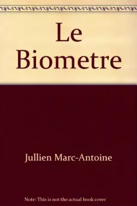 Couverture du produit · Biomètre