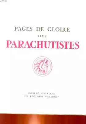 Couverture du produit · Pages de gloire des parachutistes
