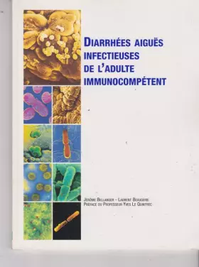Couverture du produit · Diarrhées aiguës infectieuses de l'adulte immunocompétent