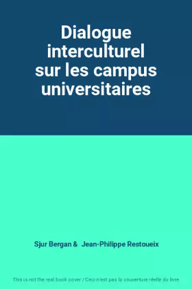 Couverture du produit · Dialogue interculturel sur les campus universitaires