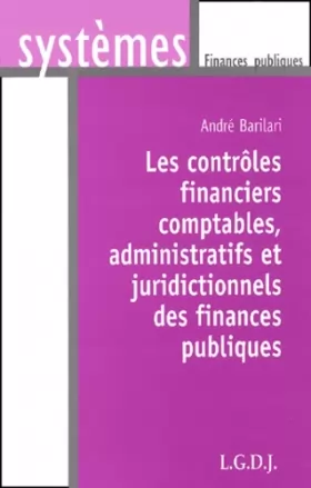 Couverture du produit · les contrôles financiers et comptables, administratifs et juridictionnels des fi