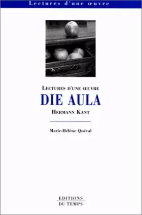 Couverture du produit · Die Aula de Herrmann Kant