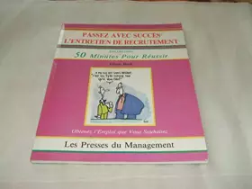 Couverture du produit · Passez avec succes l'entretien de recrutement