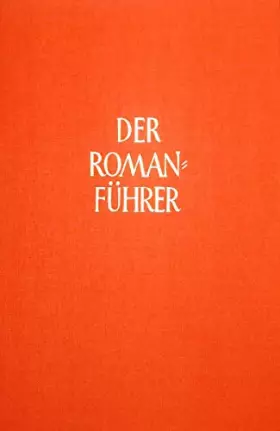 Couverture du produit · Der Romanführer, Bd.42 : Deutsche und internationale Prosa, Jahresband 2003