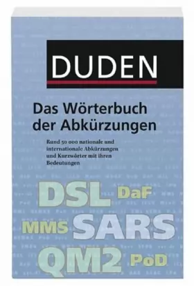 Couverture du produit · Duden - Das Worterbuch der Abkurzungen
