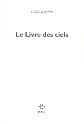 Couverture du produit · Le Livre des ciels