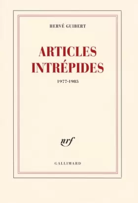 Couverture du produit · Articles intrépides: (1977-1985)